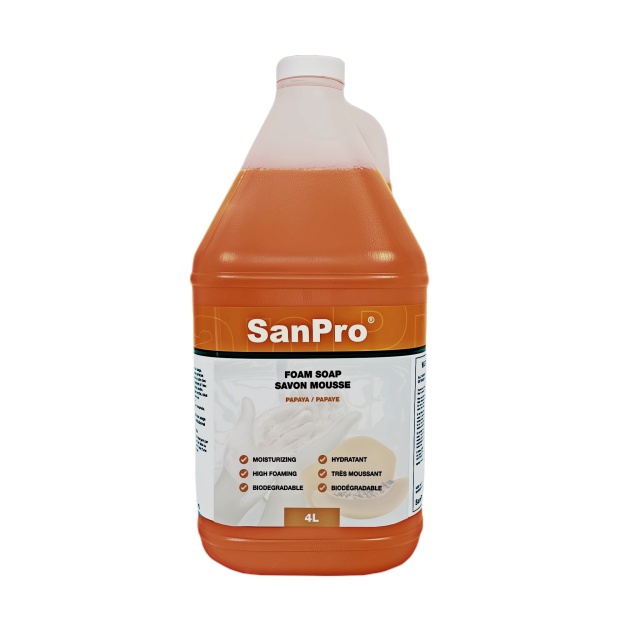 Papaya Scented Foam Soap 4 x 4L